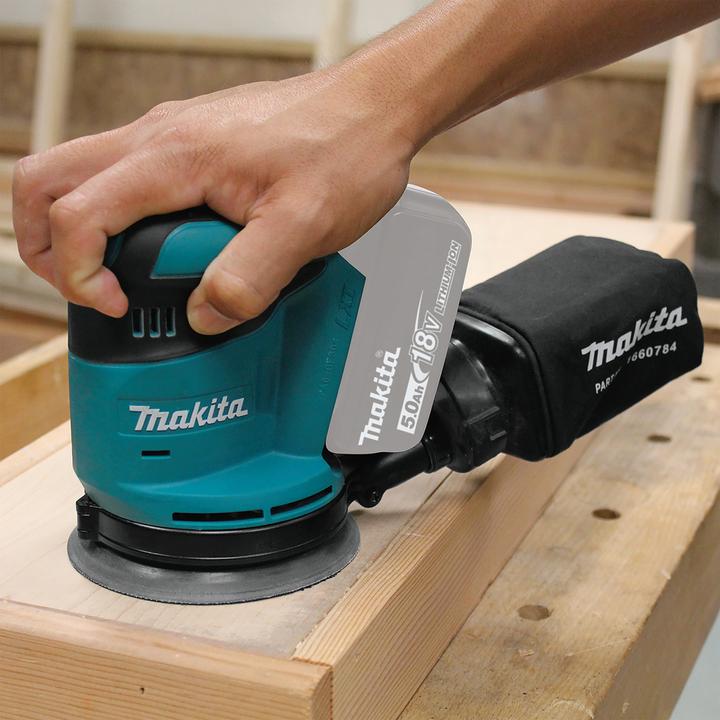 Productafbeelding Makita DBO180RTJ (Excentrische schuurmachine, 180 W)