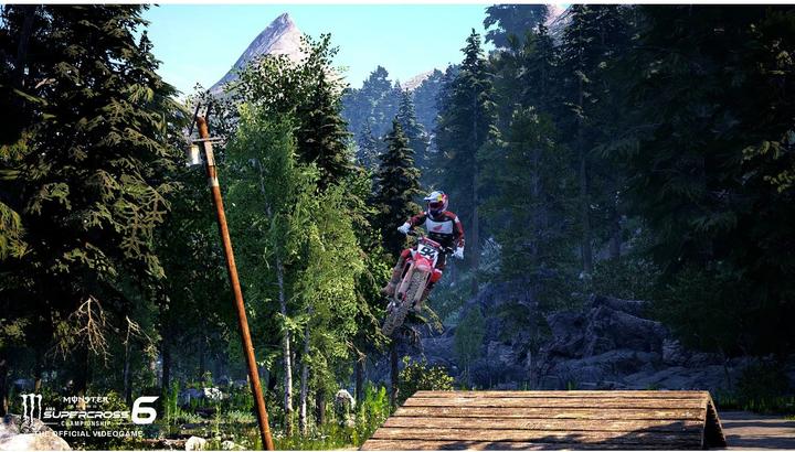 Actual product image Milestone Monster Energy Supercross - The Official Videogame 6 (PS4, DE, FR, IT)