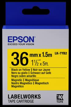 Actual product image Epson LABEL CASSETTE LK-7YB2