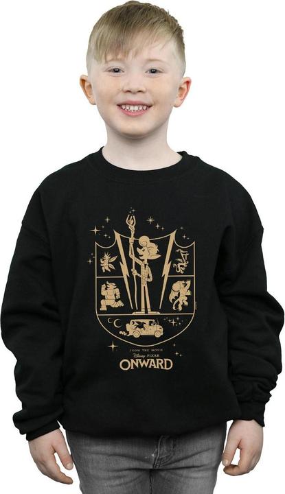 Actual product image Disney Boys Onward Quest Crest Sweatshirt (152, 158)