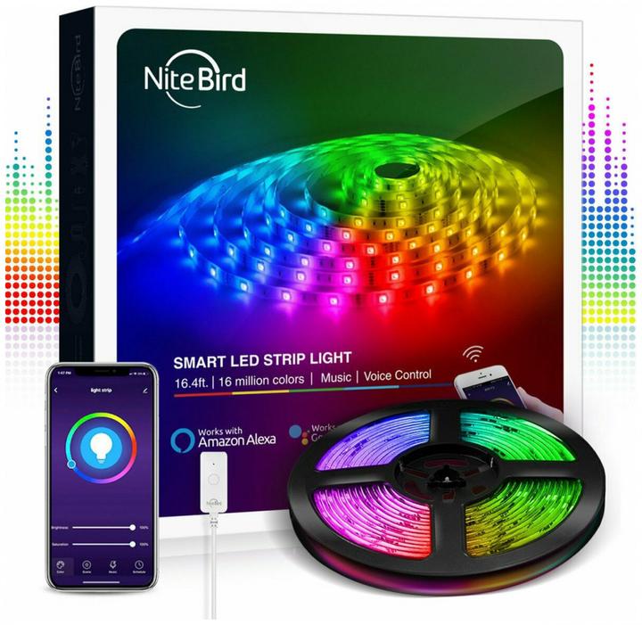 Actual product image Nitebird SL2 (RGB, 500 cm, Indoor)