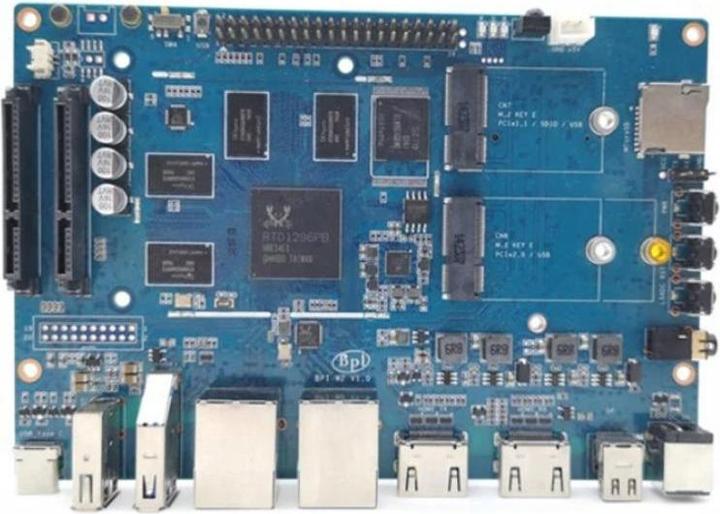 Immagine prodotto Sinovoip BANANA PI BPI-W2 - Router NAS intelligente, design con chip RTD1296