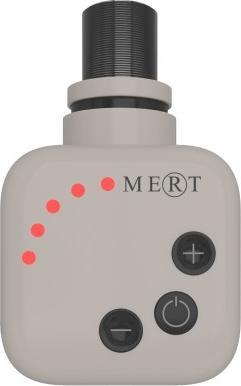 Actual product image Mert - Digitaler Regler KMX1 Inklusive Heizpatrone 400W, Weiss, mit Spiralkabel und Stecker