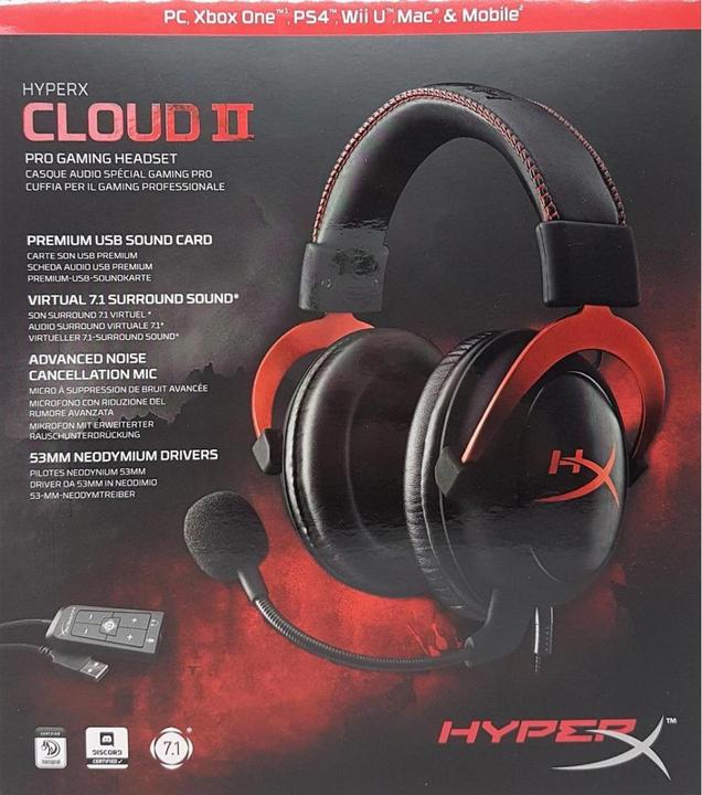Produktbild HyperX Cloud II (Kabelgebunden)