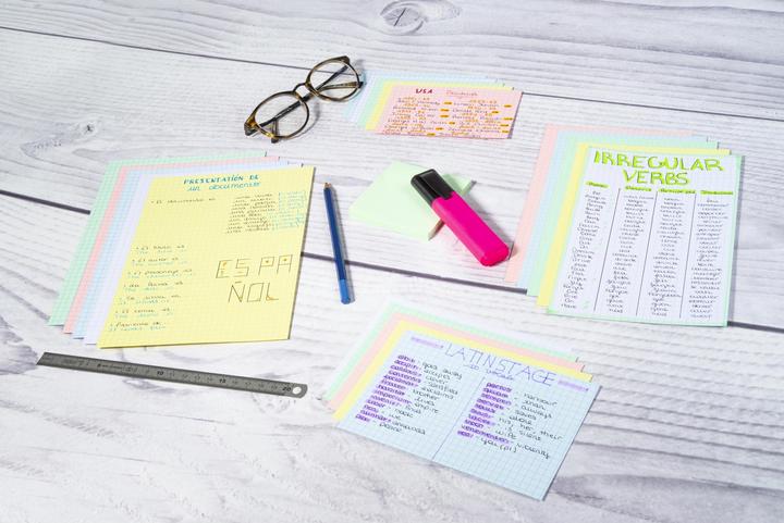 Actual product image Exacompta Index cards A5 (A4, 205 g/m², 100 x)