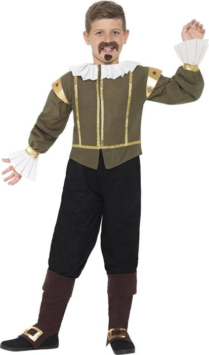 Immagine prodotto Smiffys Shakespeare Costume Set Ragazzi (128, 134, 130 B)