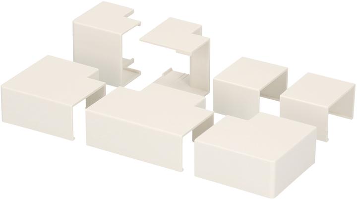 Actual product image Inofix Plasfix connectors 25x16mm assorted 7-piece (Duct, 2.50 cm)