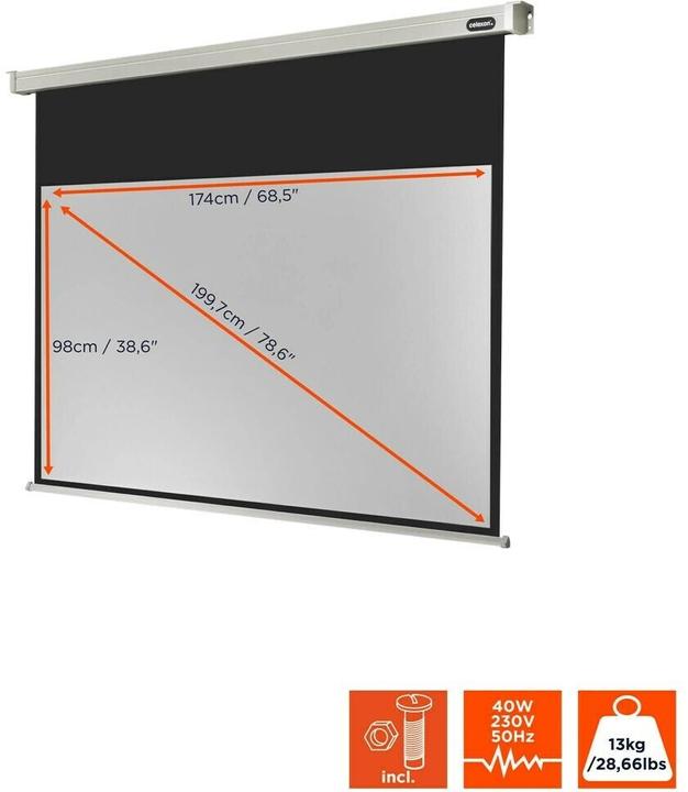 Produktbild Celexon Motor Professional, Leinwand, 16:9 (77", 16:9)