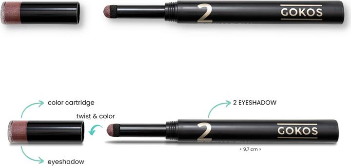 Immagine prodotto Gokos Eyecolor Earth Edition (235 Rubino smerigliato)