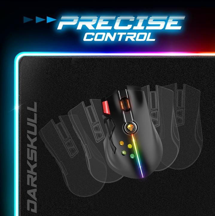 Produktbild Spirit Of Gamer Darkskull Hub RGB - XXXL Gaming mouse pad Black (3XL)