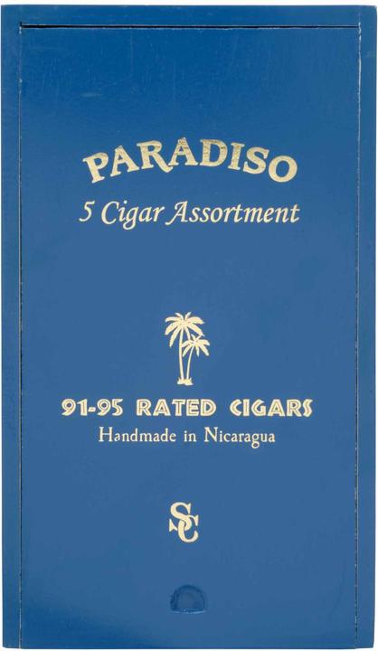 Actual product image Paradiso 5 Cigar Sampler