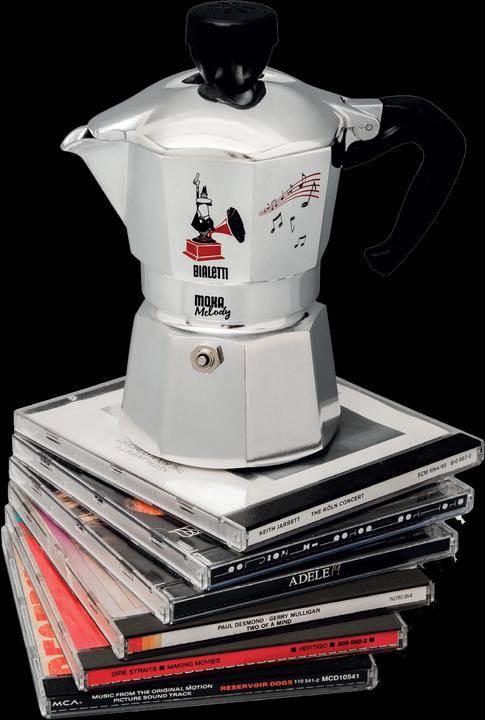 Actual product image Bialetti Moka Express Melody (3 T.)