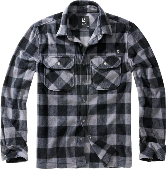 Produktbild Brandit Jeff Fleece Shirt Long Sleeve - 69153 (XL)