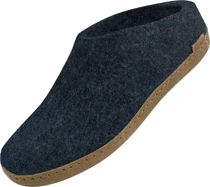 Image du produit Glerups Pantoufles à semelle de cuir (42)