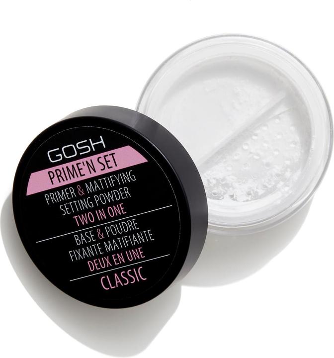 Actual product image Gosh Prime'n Set Primer & Mattifying Setting Powder Two In One (Transparent)