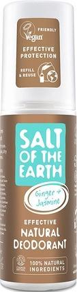 Salt Of The Earth Natural deodorant spray with ginger and jasmine Ginger + Jasmine ( Natura l (Spray, 100 ml)