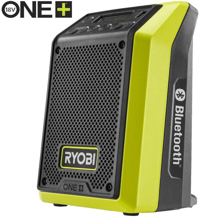 Actual product image Ryobi RRDAB18-0 18 V ONE+ cordless Bluetooth radio, DAB/DAB+ Fun (AM, FM, DAB, Bluetooth)