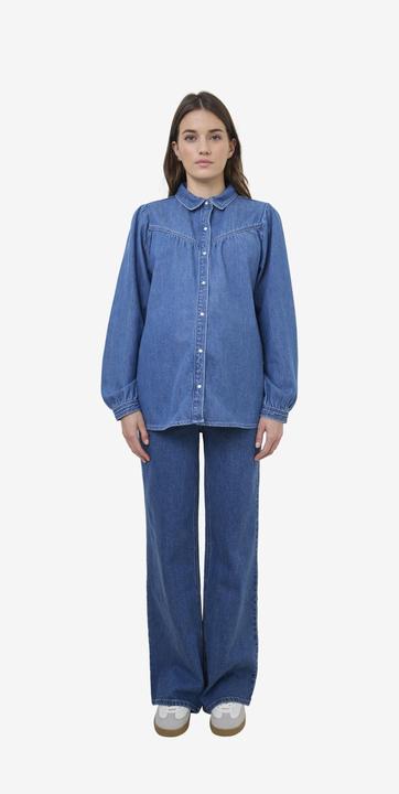 Immagine prodotto Vertbaudet Camicetta in denim per la gravidanza e l'allattamento (46)