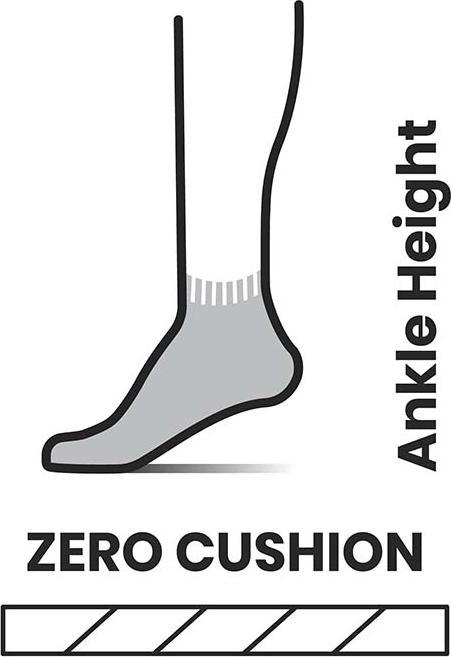 Immagine prodotto Smartwool Ms Run Zero Cushion Ankle (38 - 41)