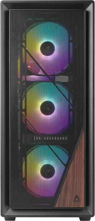 Image du produit Azza Boitier Moyen Tour ATX Forest RGB avec panneau vitré (Noir) (ATX, mATX, ITX)