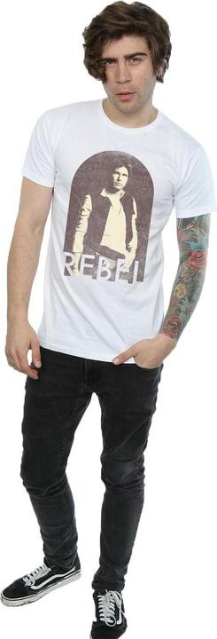 Immagine prodotto Star Wars Han Solo Rebel Maglietta Uomo (3XL)