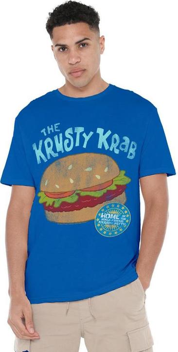 Immagine prodotto Spongebob Squarepants Krusty Krab Maglietta Uomo (XXL)