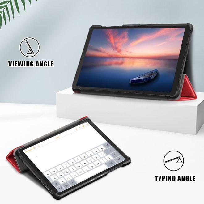 Actual product image MU Classic Triple foldable leather cover (Galaxy Tab A7 Lite 8.7)