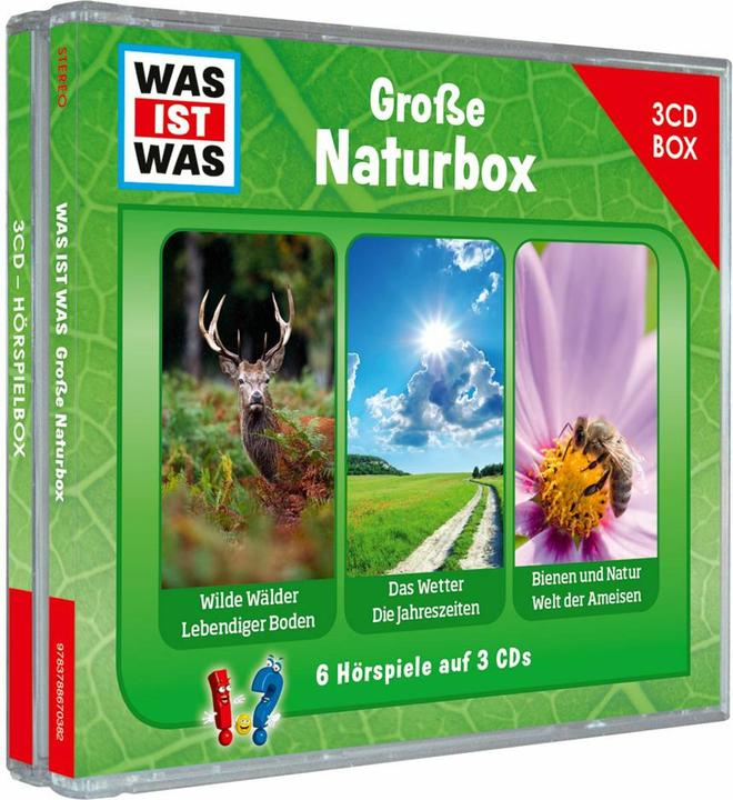 Tessloff 3-CD radio play box Vol. 15 - Large nature box (Tessloff Verlag Ragnar Tessloff GmbH & Co.KG, German)