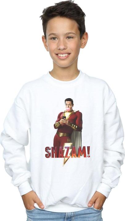 Actual product image Boys Shazam Bubble Gum Sweatshirt (152, 158)