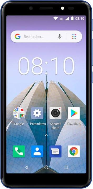 Immagine prodotto Konrow City 55 - Android 8.1 - 3G - Écran 5.34" - 8Go, 1Go RAM - Bleu (8 GB, Blu, 5.34")