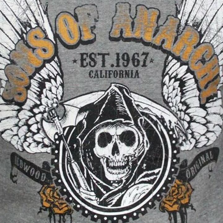Produktbild Sons Of Anarchy Pullover Motiv Sensenmann mit Flügeln (L)