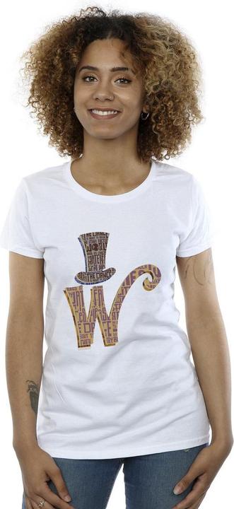 Image du produit Willy Wonka & the Chocolate Factory - T-shirt W LOGO HAT - Femme (L)