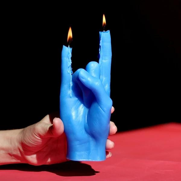 Image du produit Candle Hand You Rock (1 pcs)