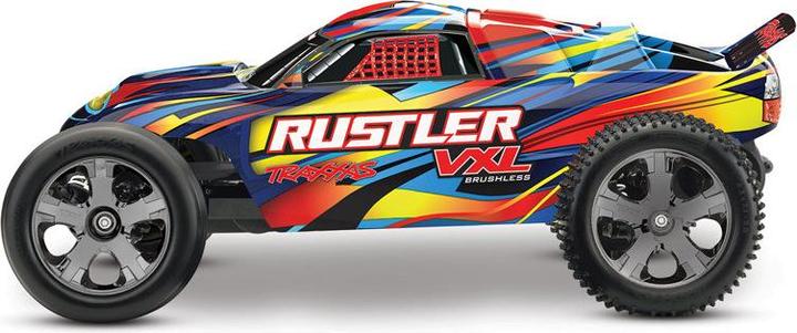 Produktbild Traxxas Rustler VXL BL 2.4GHz Rock and Roll über 100km/h möglich (RTR Ready-to-Run)