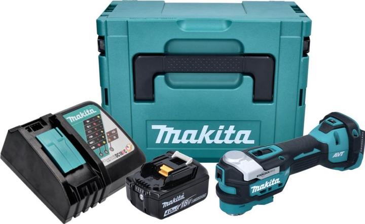Immagine prodotto Makita DTM 52 RM1J Batteria Utensile multifunzione 18 V Starlock Max Brushless + 1x Batteria 4.0 Ah +