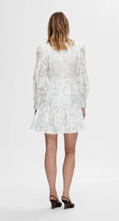 Image du produit Selected Femme Mini-robe fleurie à manches longues (40)