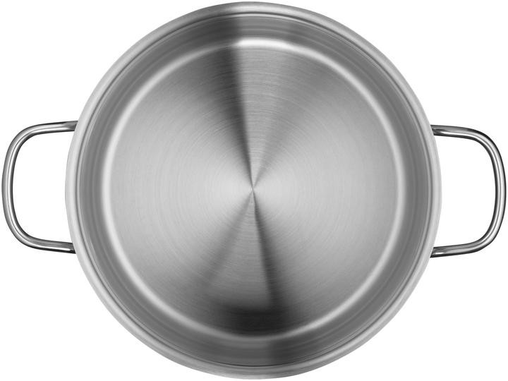 Image du produit WMF Casserole Casserole à induction 20cm Couvercle en verre 2,5 Astoria Acier inoxydable 18/10 (20 cm, Casserole, Acier inoxydable)