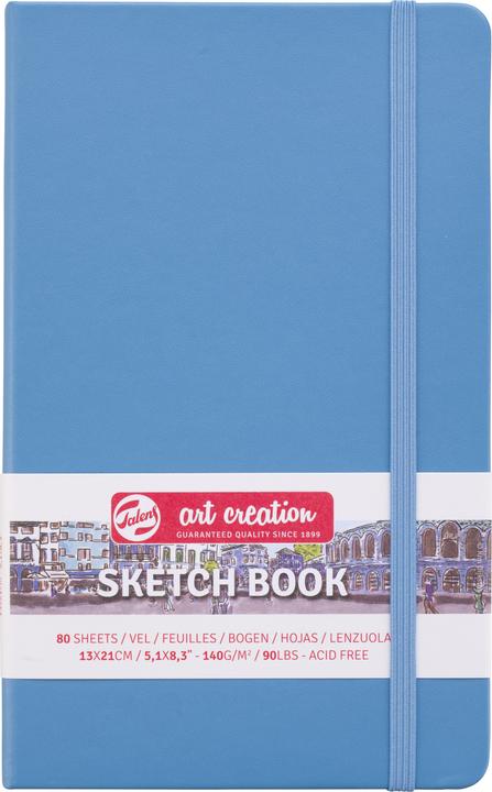 Talens Malbuch 13 x 21 cm Seeblau (A5, Kein Einband)