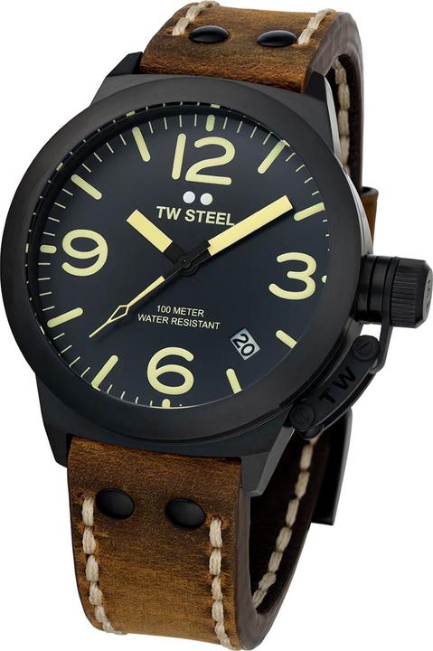 Produktbild TW-Steel CS103 Canteen Herrenuhr 45mm 10ATM (Analoguhr, 45 mm)