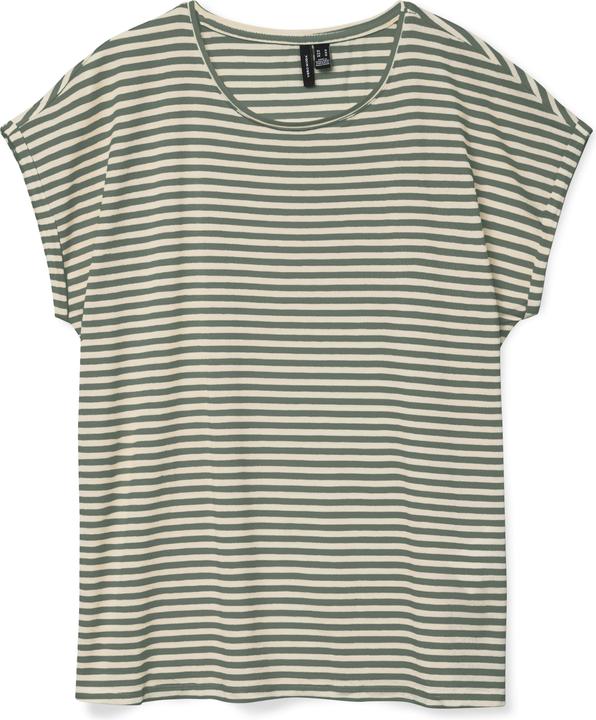 Vero Moda Vmava Ss Top Stripe Ga Jrs Noos