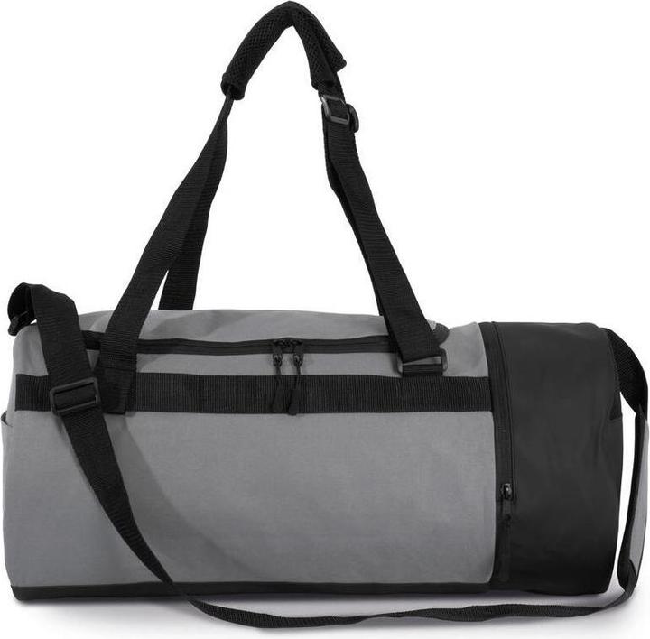 Image du produit Kimood Sac de sport forme tube avec compartiment chaussure séparé
