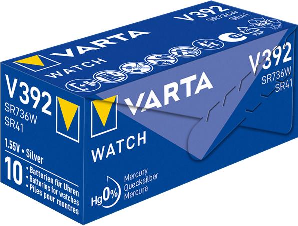 Produktbild Varta Watch V392 (1 Stk., LR41, 38 mAh)
