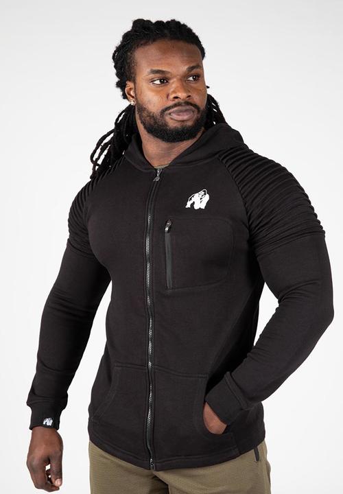 Immagine prodotto Gorilla Wear Felpa con cappuccio Delta Nero (XXL)