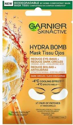 Produktbild Garnier SKINACTIVE mask tissu ojos antifatiga x 2 parches (250 ml)