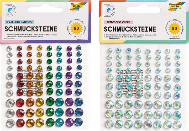 Produktbild Folia Schmucksteine Rainbow