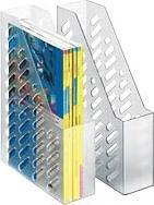 Actual product image Han Magazine file BRILLANT A4 C4 Grey Transparent (A4, C4)