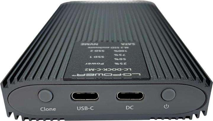 Immagine prodotto LC-Power LC-DOCK-C-M2 Docking Station USB3.2 NVMe &SATA-M.2 retail (M.2)