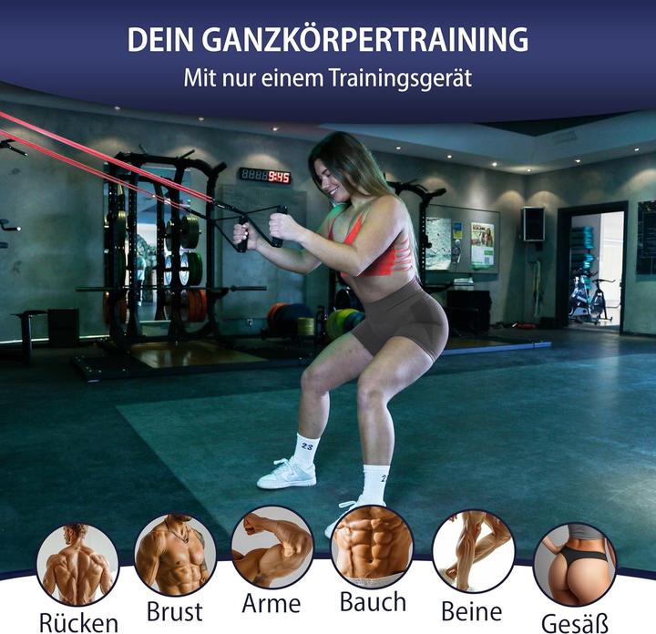 Produktbild Powerful-x Widerstandsbänder (2.08 m, Mittel, Leicht, Stark)