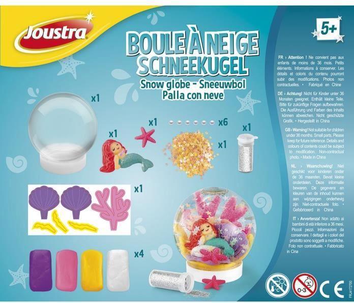 Produktbild Helit J41727 Kreativ-und Bastel-Set Schneekugel-Meerjungfrau-eigene Schnukugel mit Unterwass