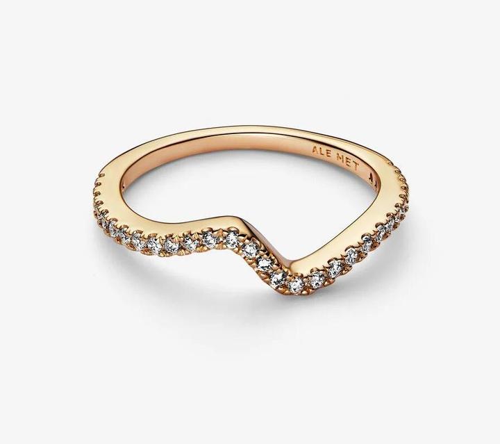 Produktbild Pandora Funkelnde Welle Ring (54)